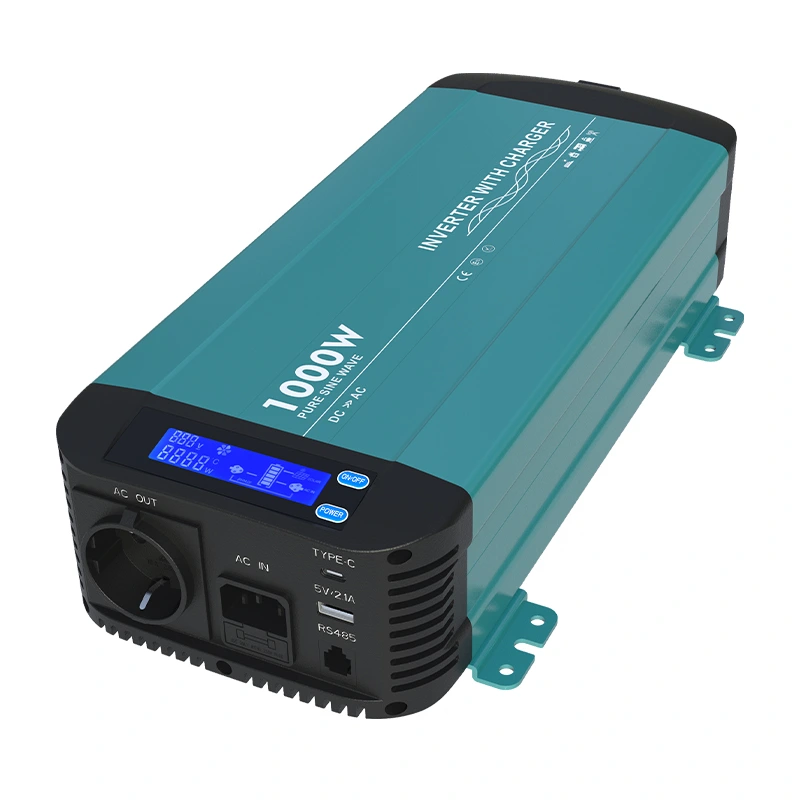 1000w Pure Sine Wave Inverter Med Lader HK1000PC