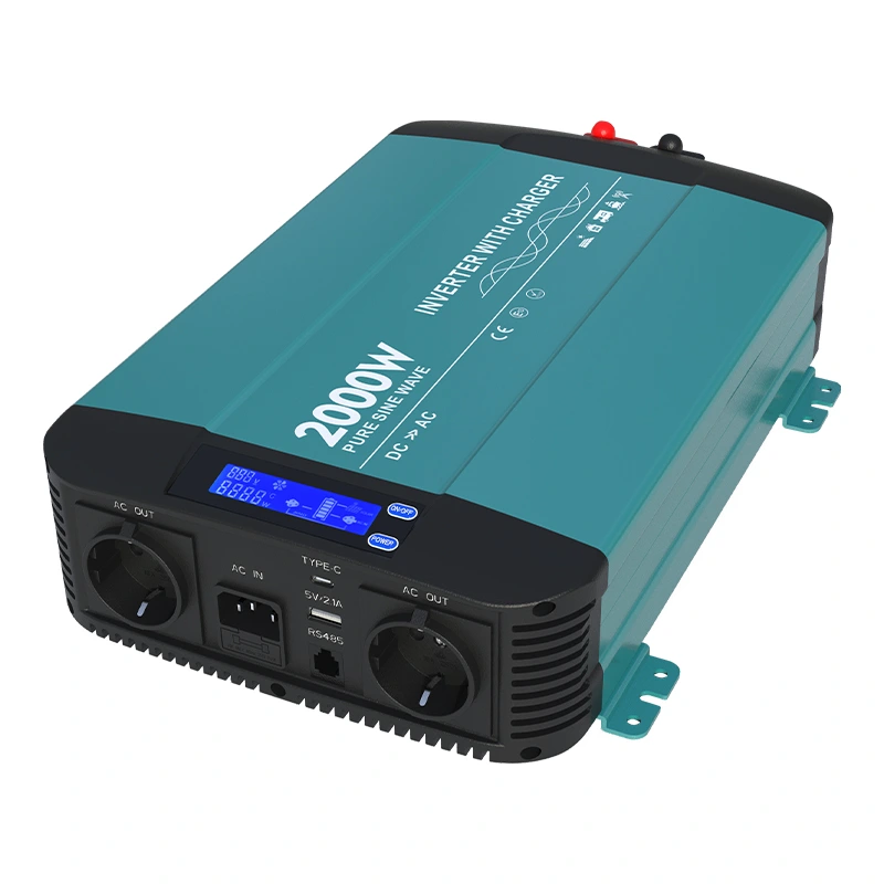 2000w Pure Sine Wave Inverter Med Lader HK2000PC
