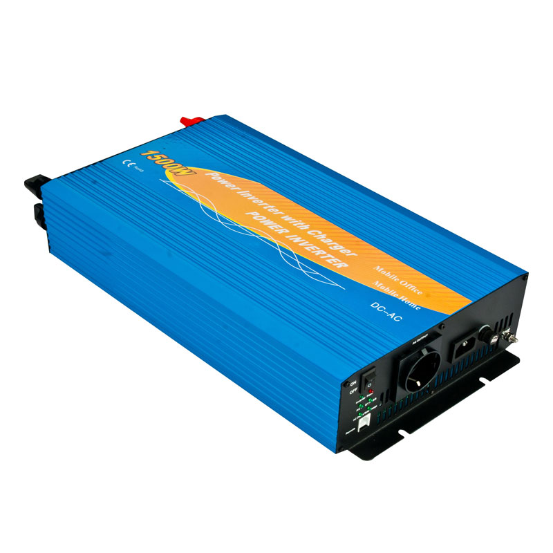 1500w inverter med batterilader