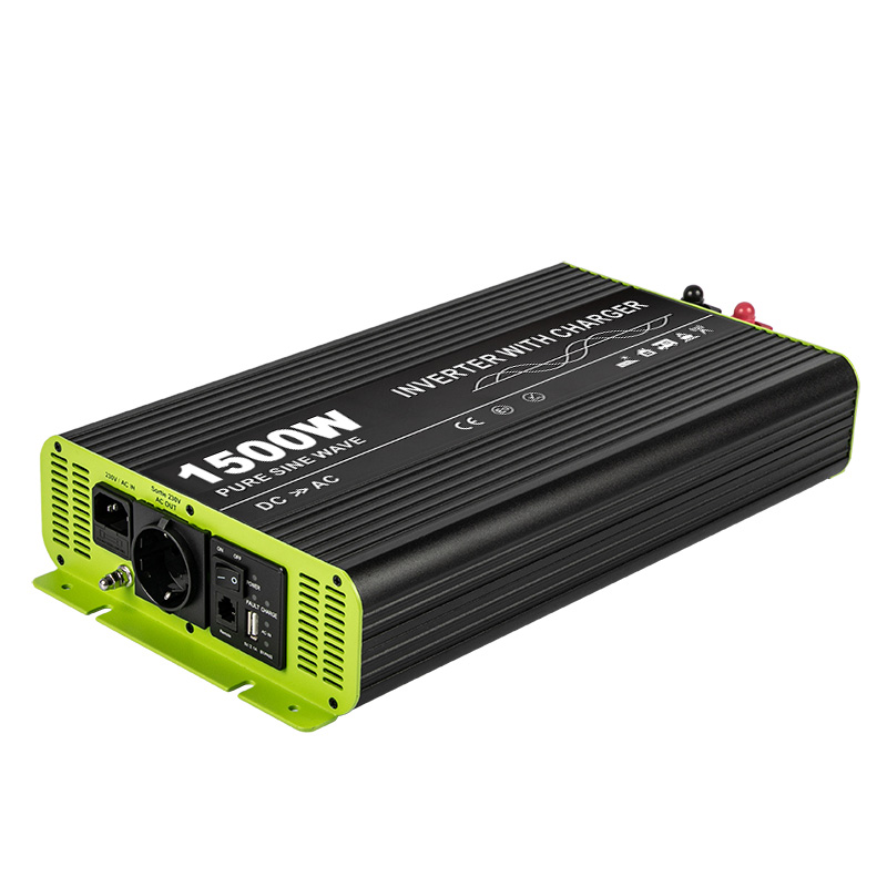 1500w Pure Sine Wave Inverter med lader