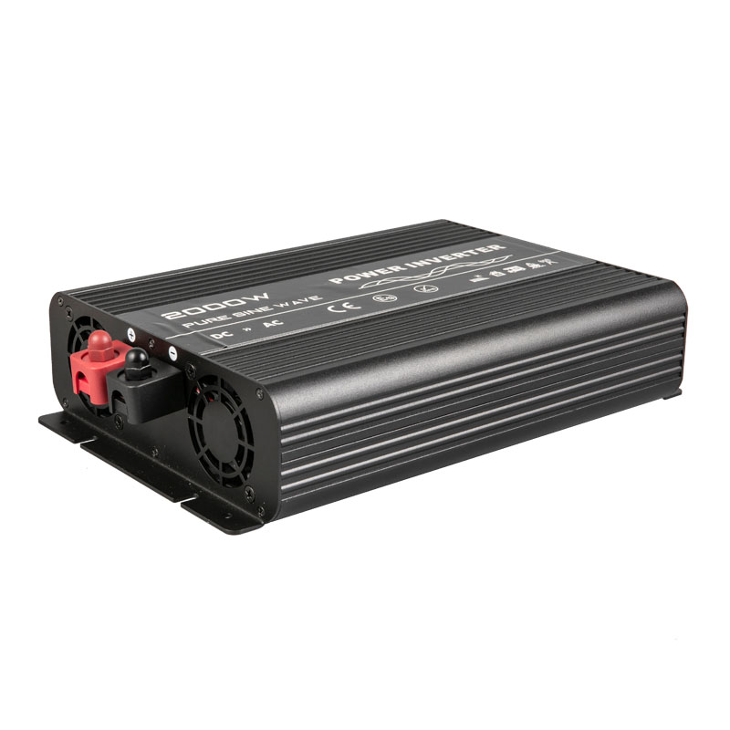 2000w Pure Sine Wave Inverter med rund tildekning