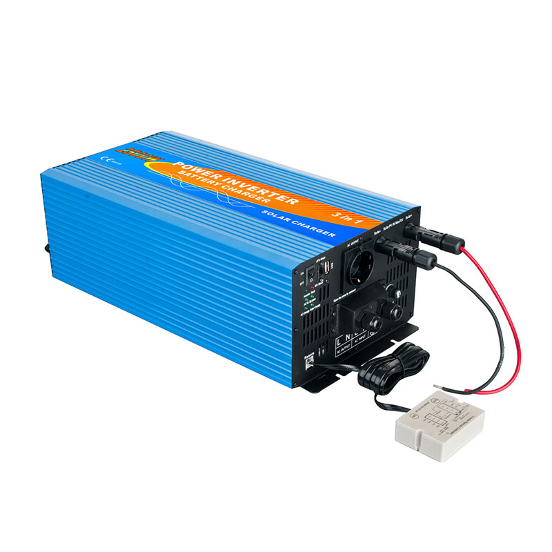 2500w inverter med MPPT-lader