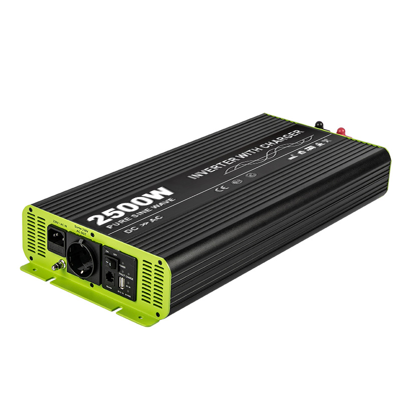 2500w Pure Sine Wave Inverter med lader