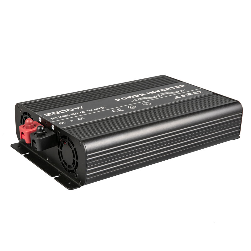 2500w Pure Sine Wave Inverter med rund tildekning