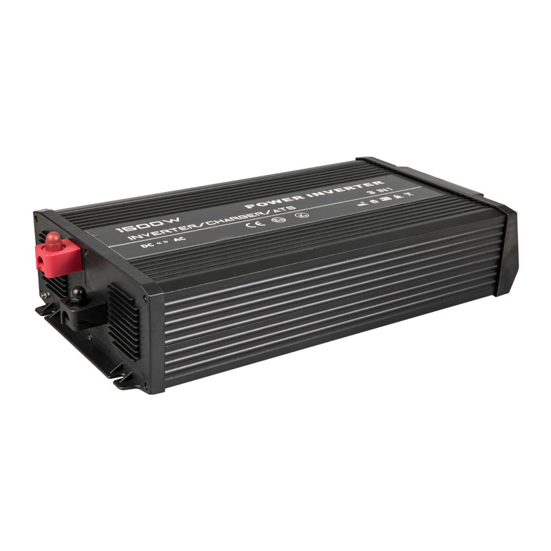 Ny design 1500w omformer med batterilader